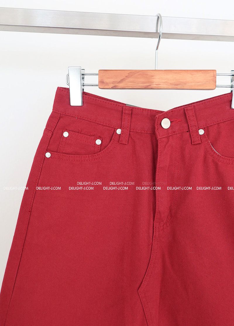 4 color cotton maxi long skirt