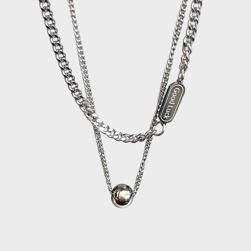 Titanium Good Luck Necklace