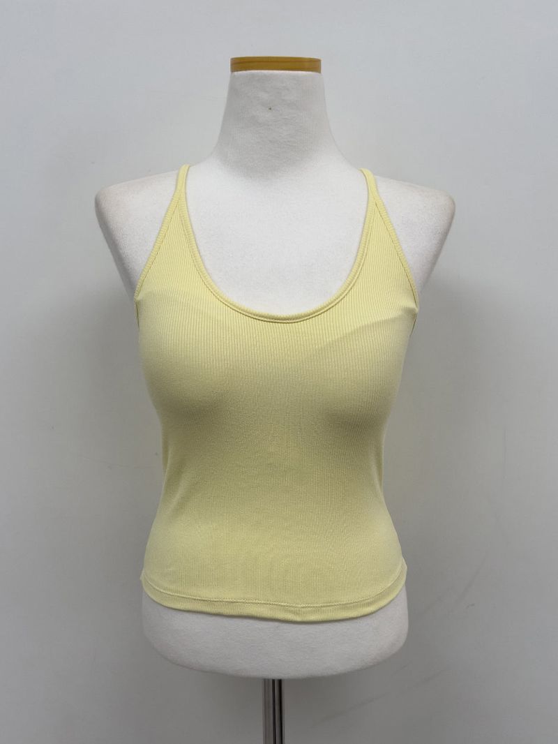 Duo Deep U-Neck Bra Top Sleeveless