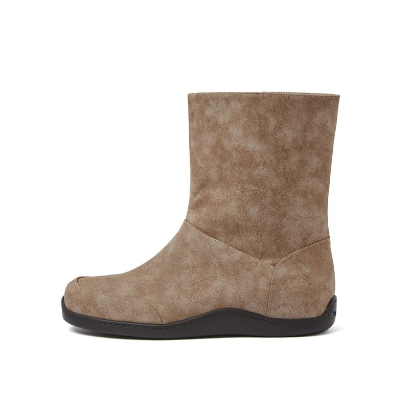 Keen 0005-3. Rubber Sole Ankle Boots - 3colors