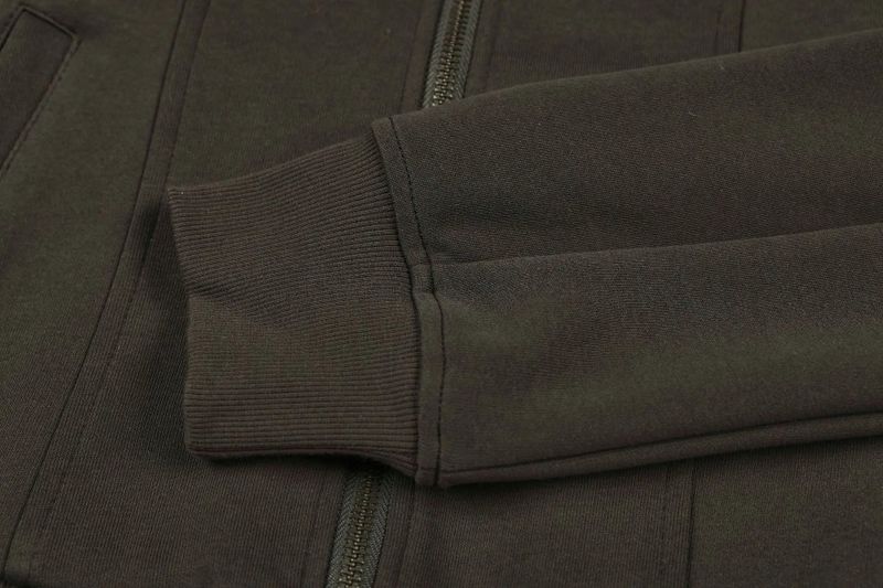 Shoulder Tab Slim Zip-Up Jacket