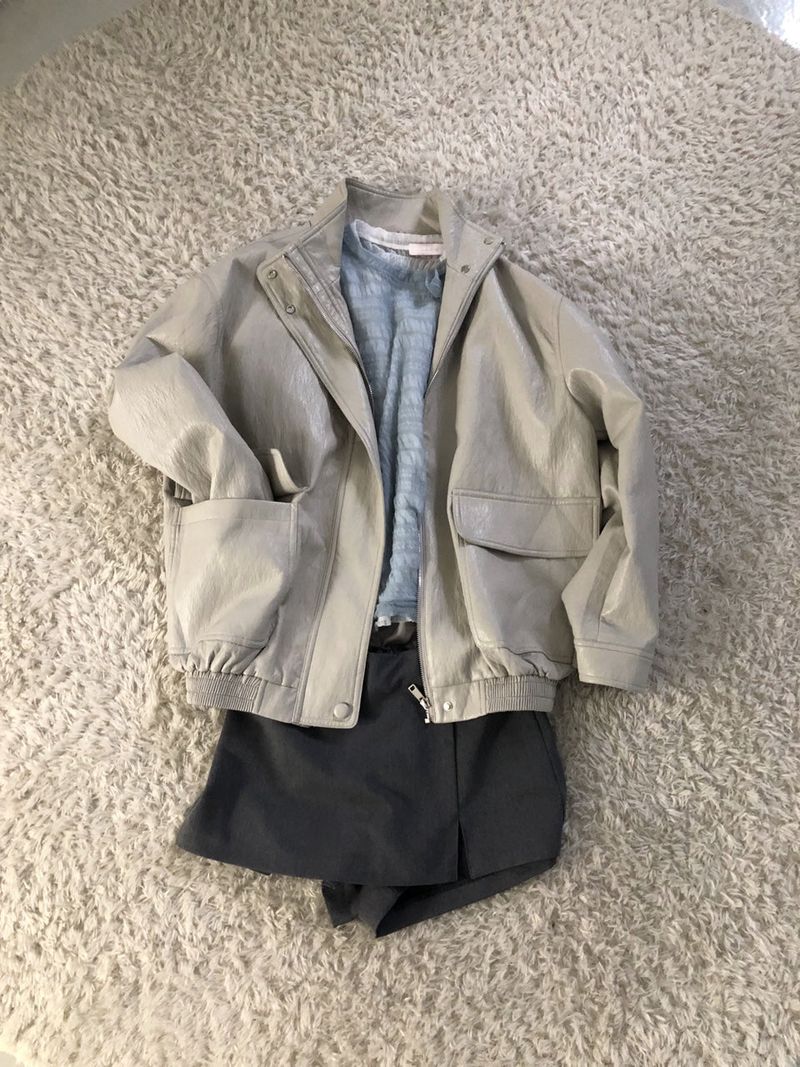 Linkle Leather Jumper