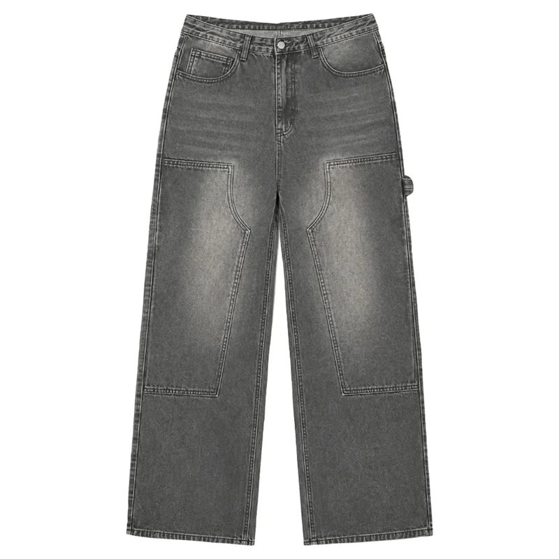 BTB : CURVE PANEL JEANS [DEEP GRAY CORE]