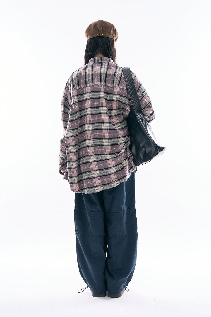 Norton casual daddy check shirt