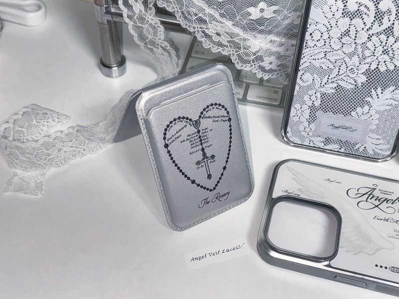 Rosary MagSafe Card Pocket stand