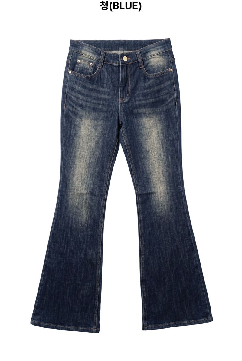 Leon Vintage Slub Bootcut Denim