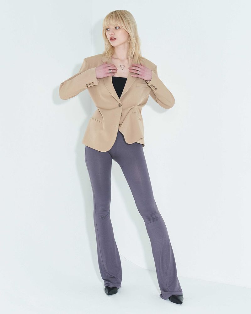 DOZI - Pinched Tailored Jacket _ Beige