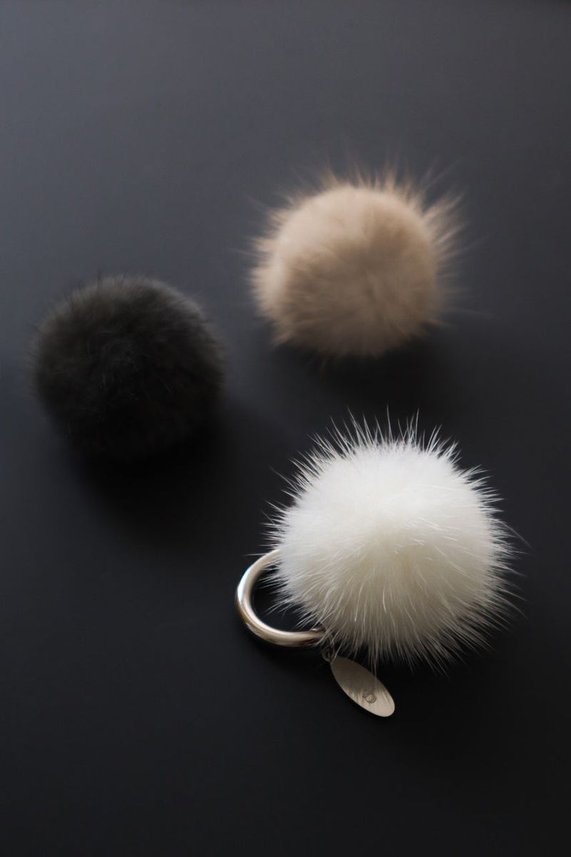 【MADE】 Snow flake keyring