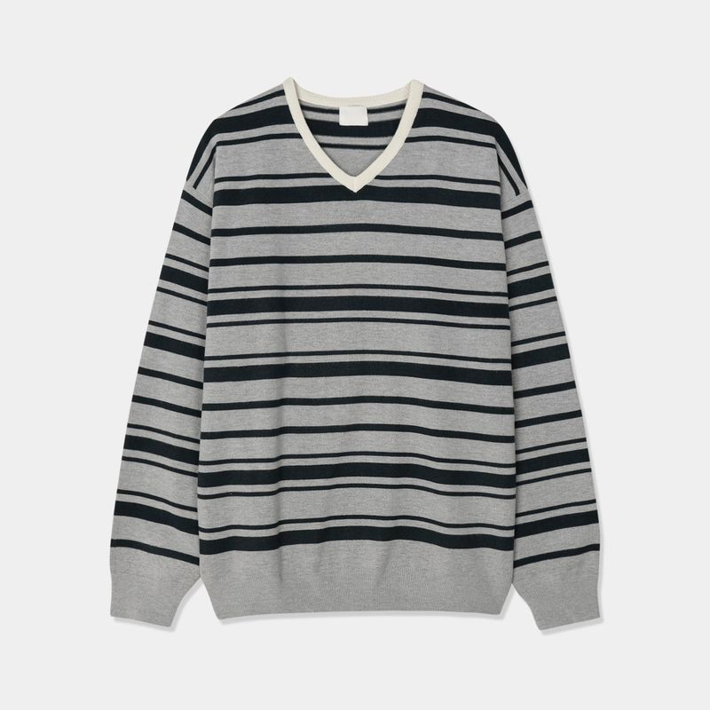 Tora Open Striped Knit (3color)