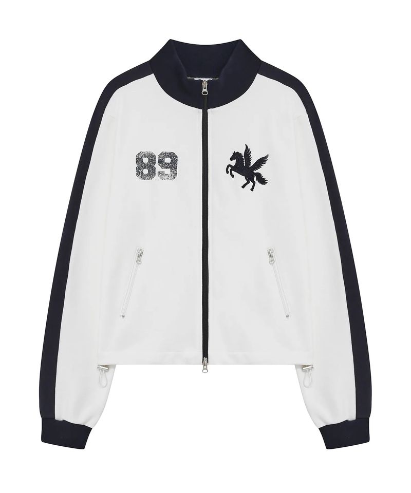 MIDNIGHT MOVE（ミッドナイトムーブ）の「ホース CL ジップアップ(ivory)（トップス）」