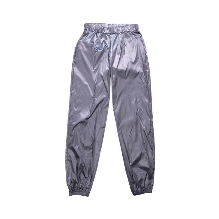 METALIC PANTS SILVER