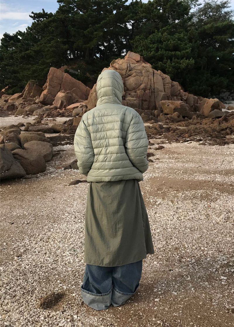  ZIP LIGHT WEIGHT PADDING