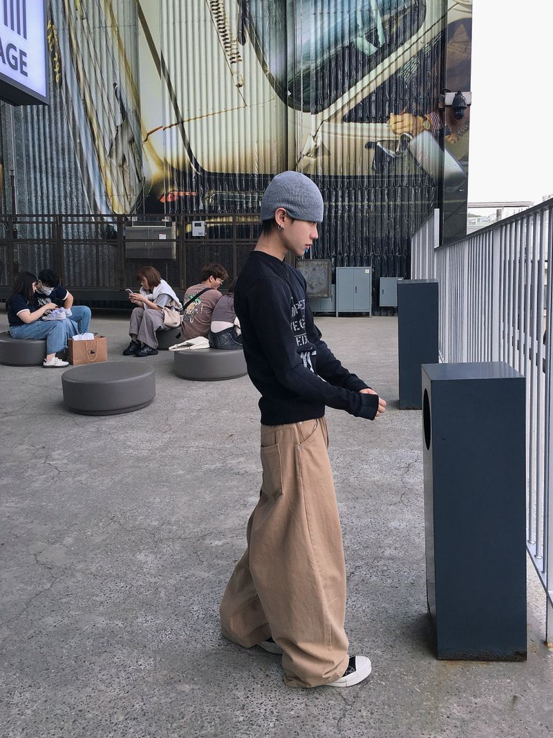 ネオ スタンダード コットン ワイドパンツ4C