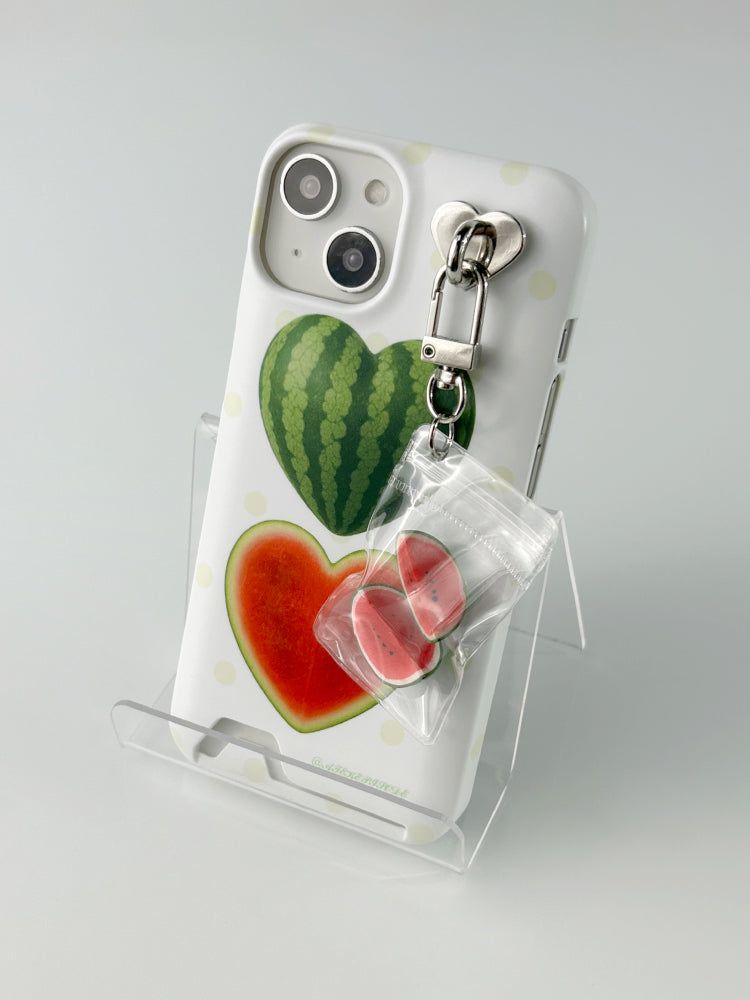 Heart Watermelon Card Hard Case