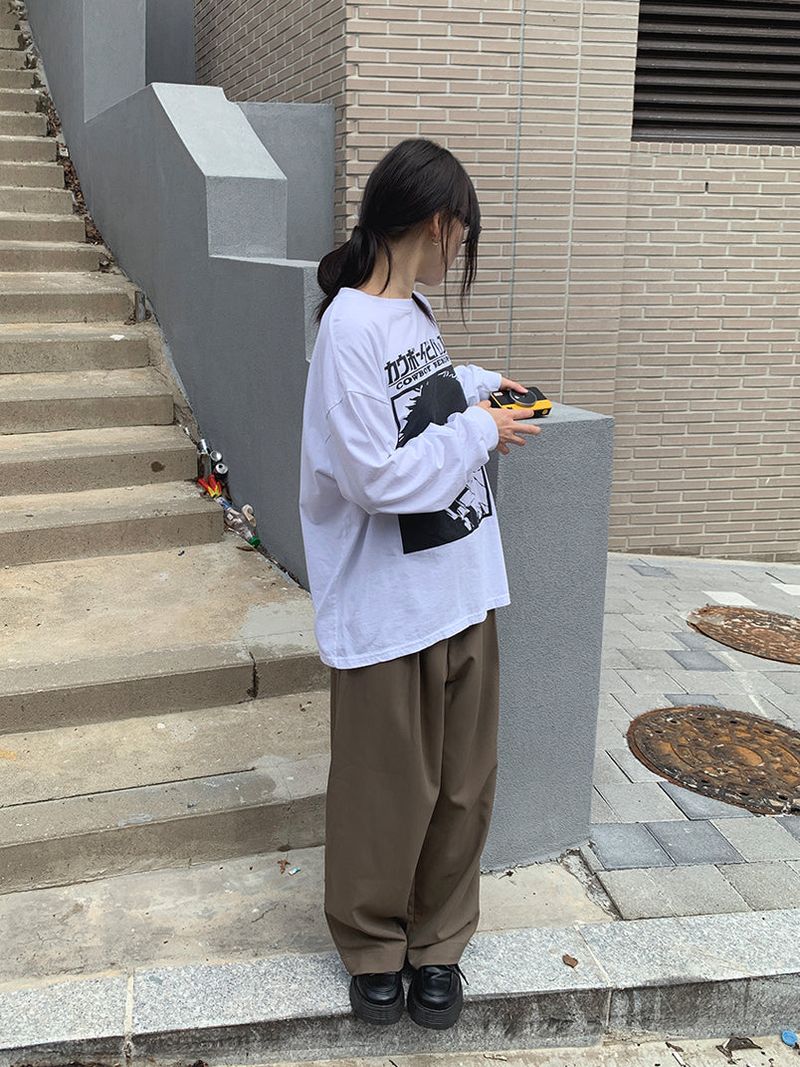 TWO-TUCK BALLOON SLACKS (3C)