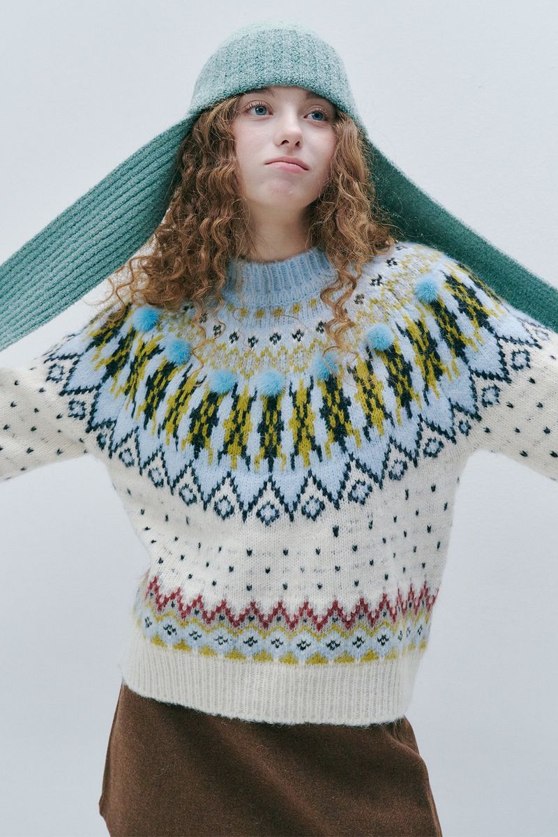 Frostberry Jam Knit [Ivory]