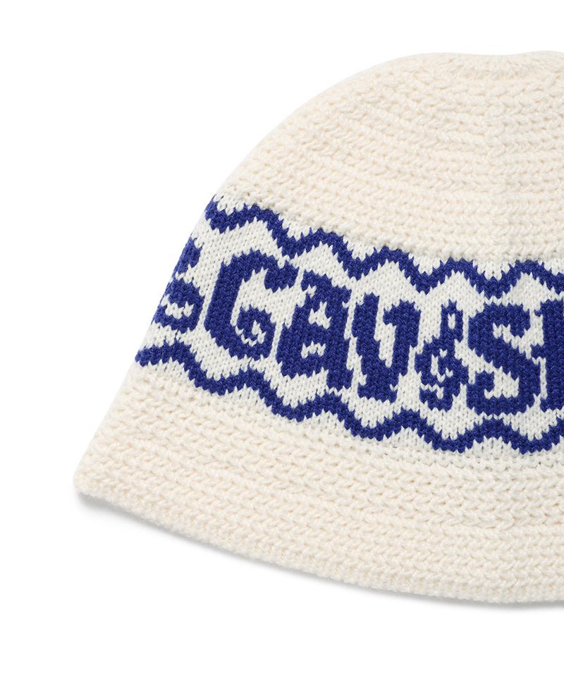 CLEF KNIT BUCKET HAT CREAM(CV2EFUAB30A)