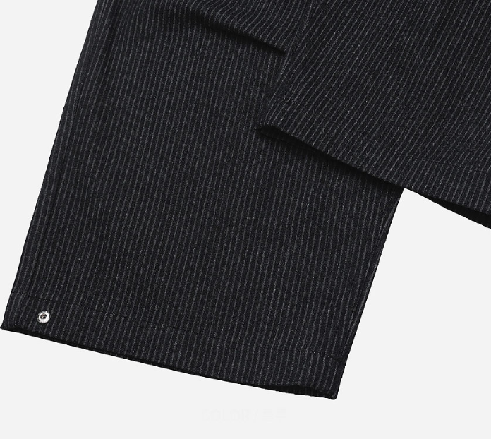 No.0858 H stripe PF wide snap PT