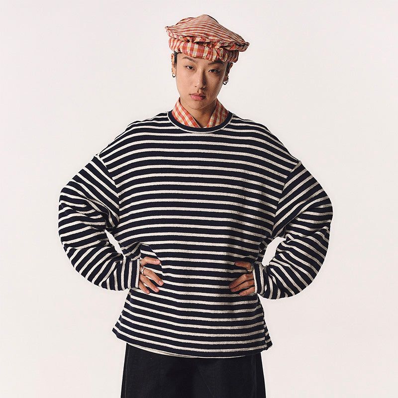 MANUFACTURE BY ATTEMPT（マニュファクチャー・バイ・アテンプト）の「TEXTURED SWEATSHIRT（Tops）」