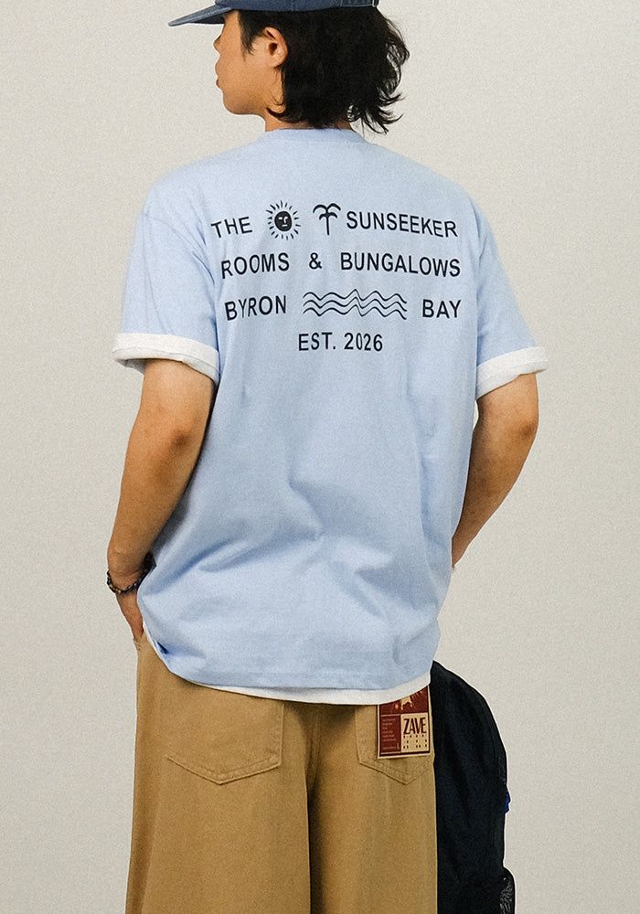 SEMIKAJI(セミカジ)の「SUN Bay Back Printing 1/2 T(Tops)」