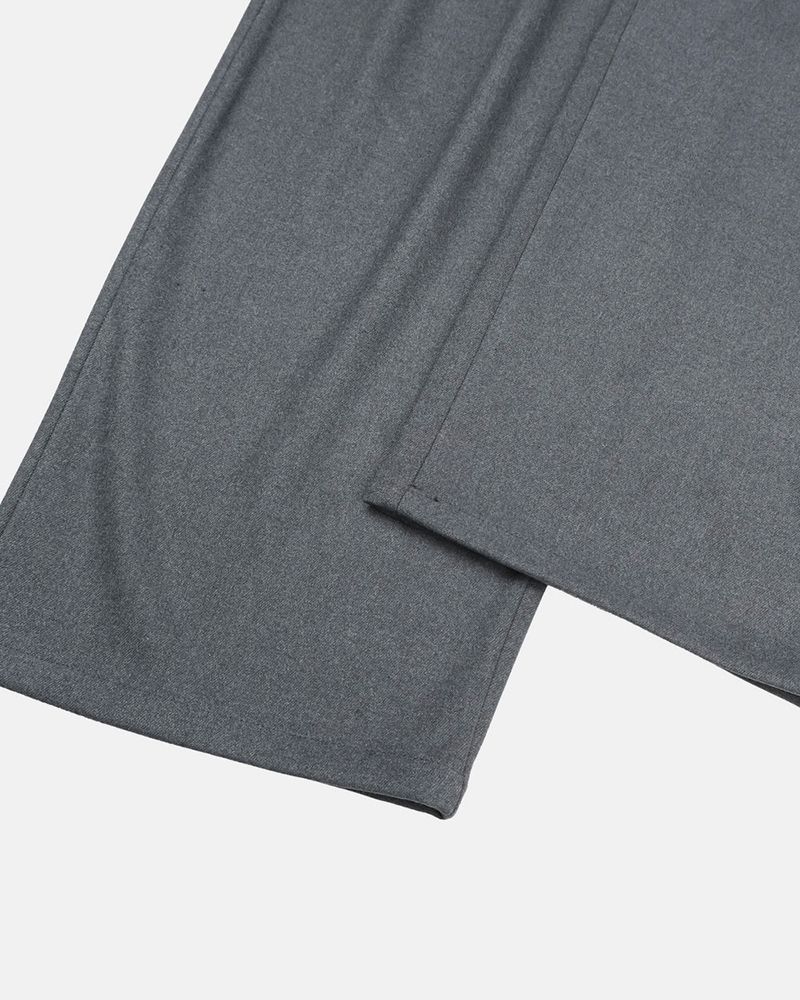 Tia Double-Pleat Wide Slacks
