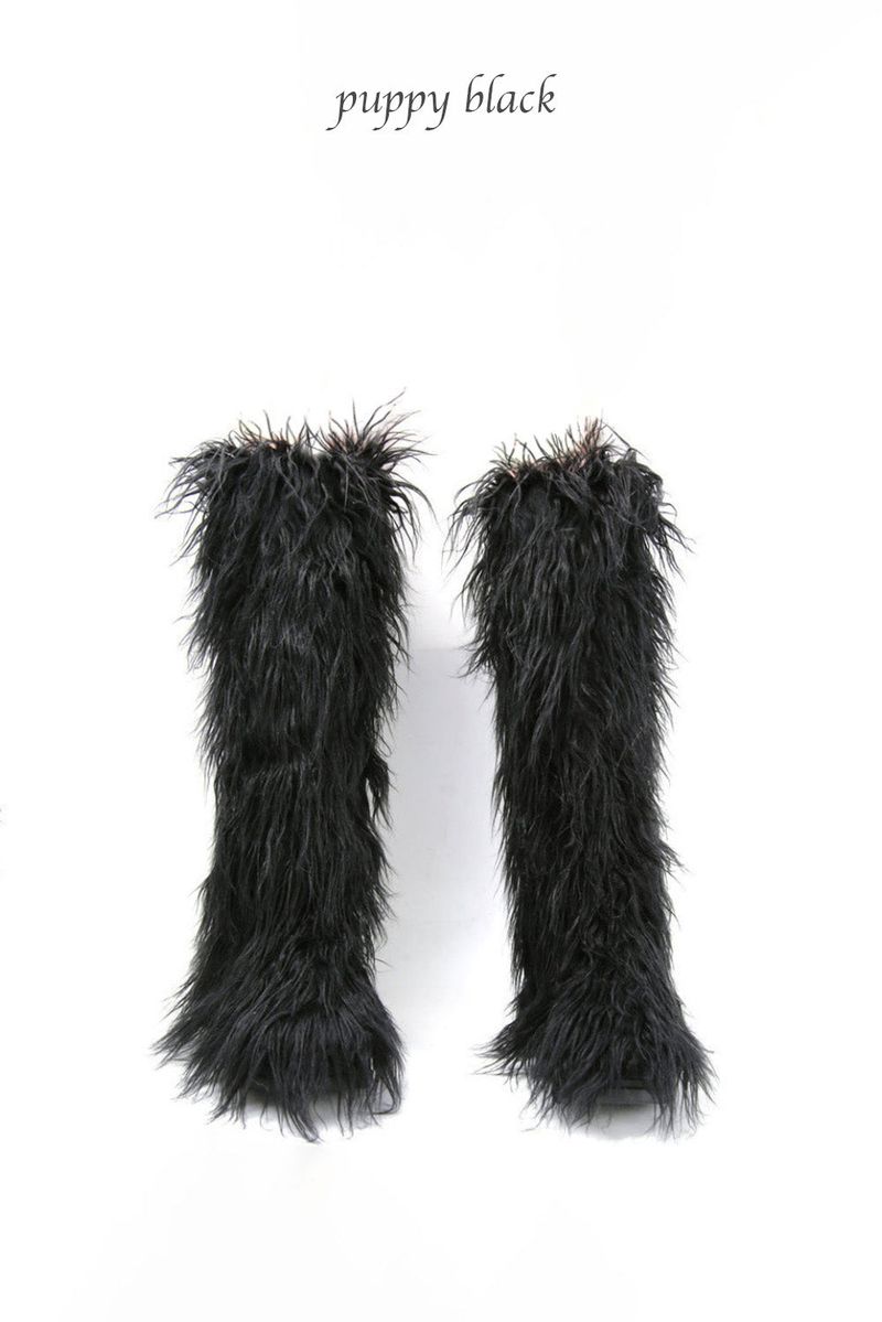 long fur boots (8 color)