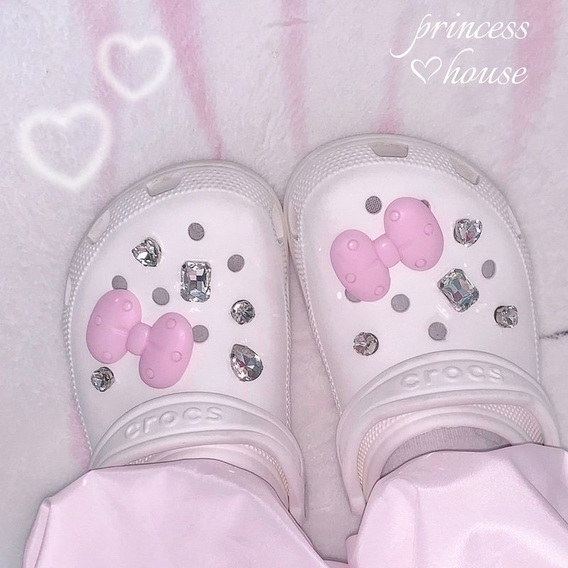 princess house（プリンセス ハウス）の「cute ribbon jibbitz set（Shoes）」