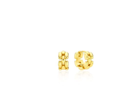 26SS★ H-Link Chain Earrings S