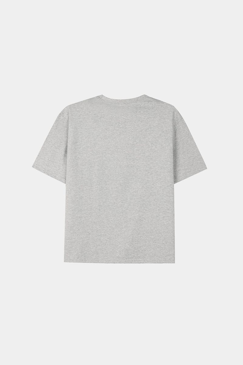 Regular fit cropped short-sleeve T-shirt