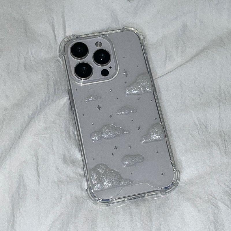 [made]bright cloud ver resin phone case 