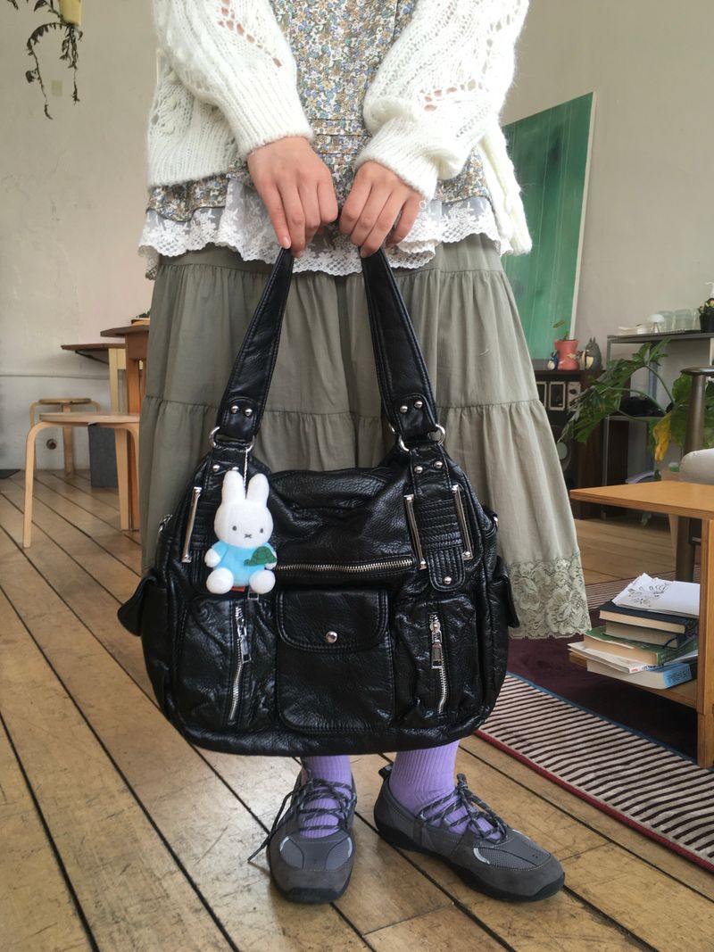 Vintage Pocket Leather Bag