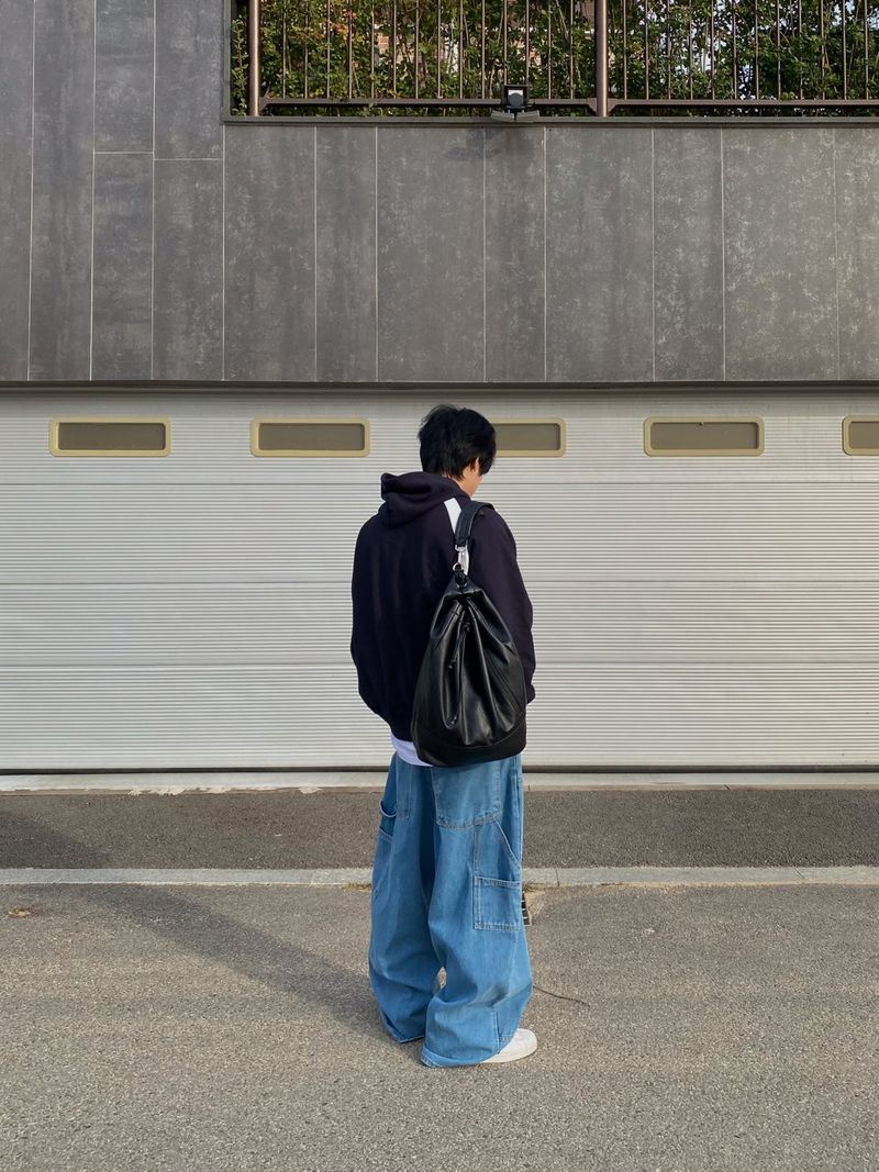 Citi Carpenter Balloon Denim Pants 2C