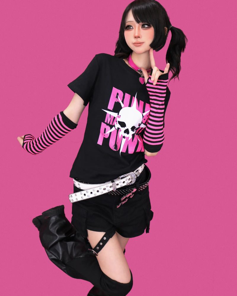 Pink-! Punk-! T