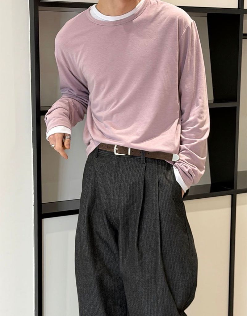 Basic layered long sleeves(9color)