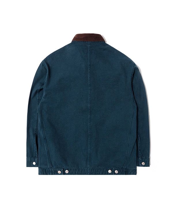 RG Washed Work Chore Jacket (Navy)