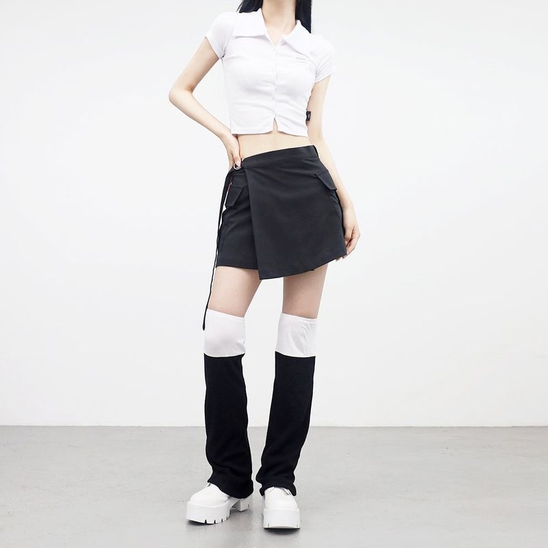 [NONCODE] Curtain Coloring Leg Warmer