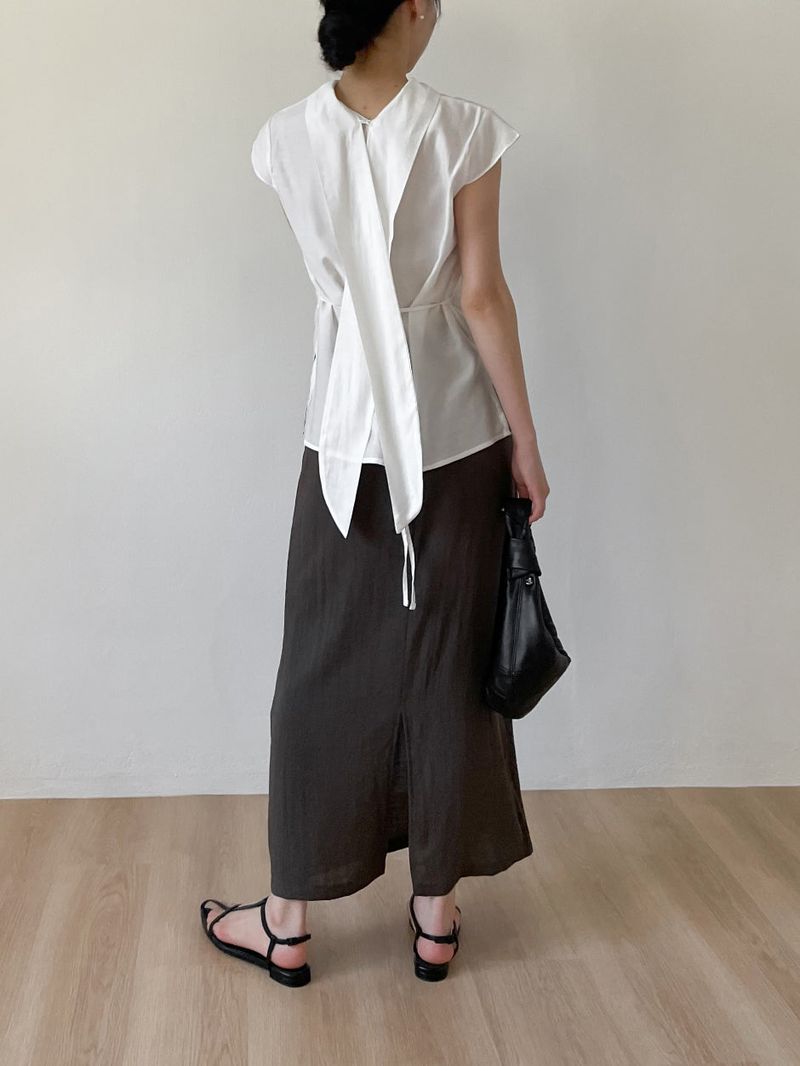 Helena Strap Long Skirt