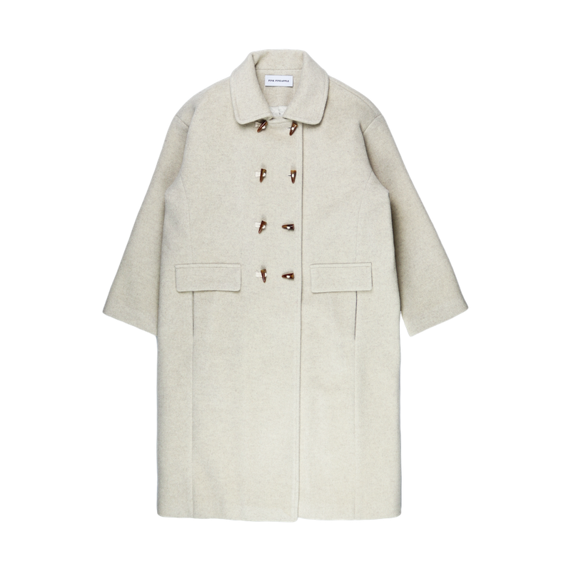 PINK PINEAPPLE（ピンクパイナップル）の「PETITE TOGGLE COAT（Jackets/Outerwear）」