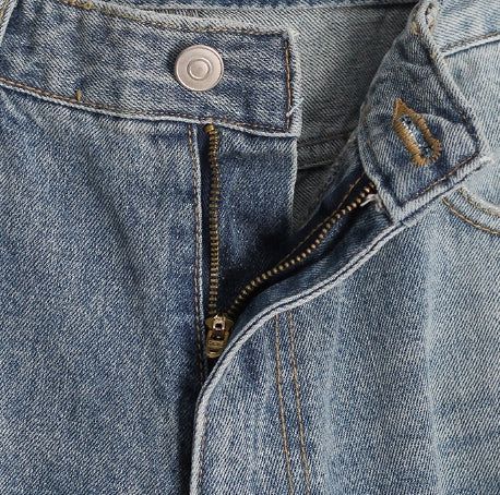 Bohemian Damage Wide Denim Pants