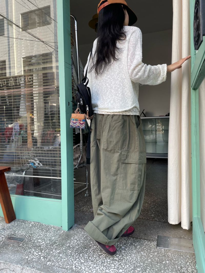 コットンカーゴパンツ