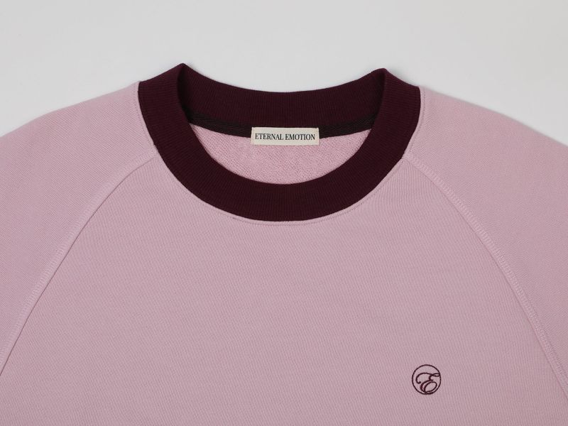 COMFORT REGLAN SHORT SWEATSHIRTS (PINK)