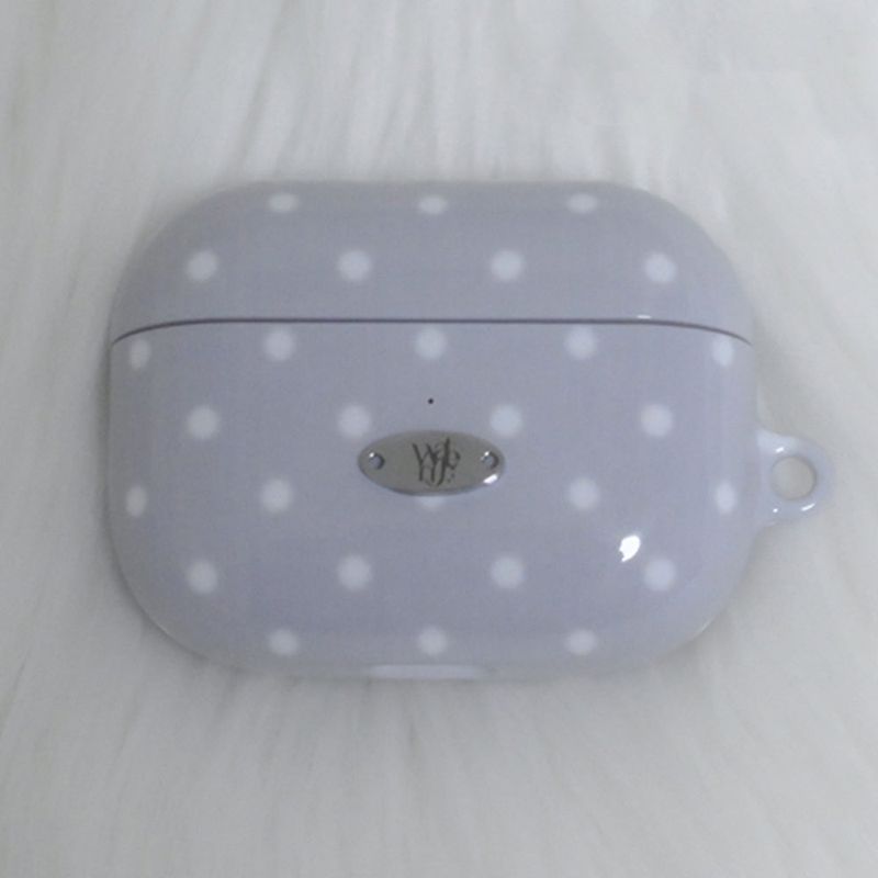 WATERJEAN（ウォータージン）の「[MADE] snug dot airpods case (gray)（Smartphone Accessories）」