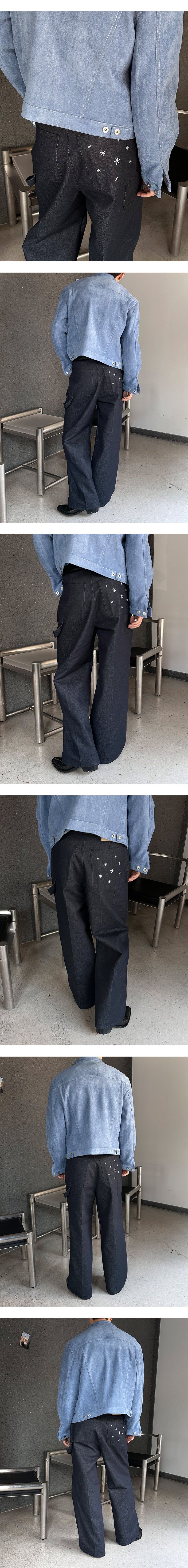 [F/W] Suede trucker jacket(4color)
