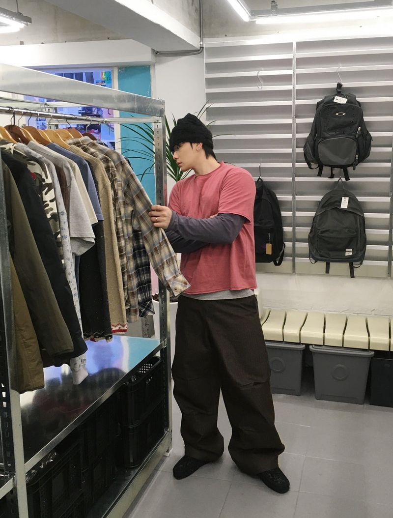 No.1524 herringbone snap PT (3color)