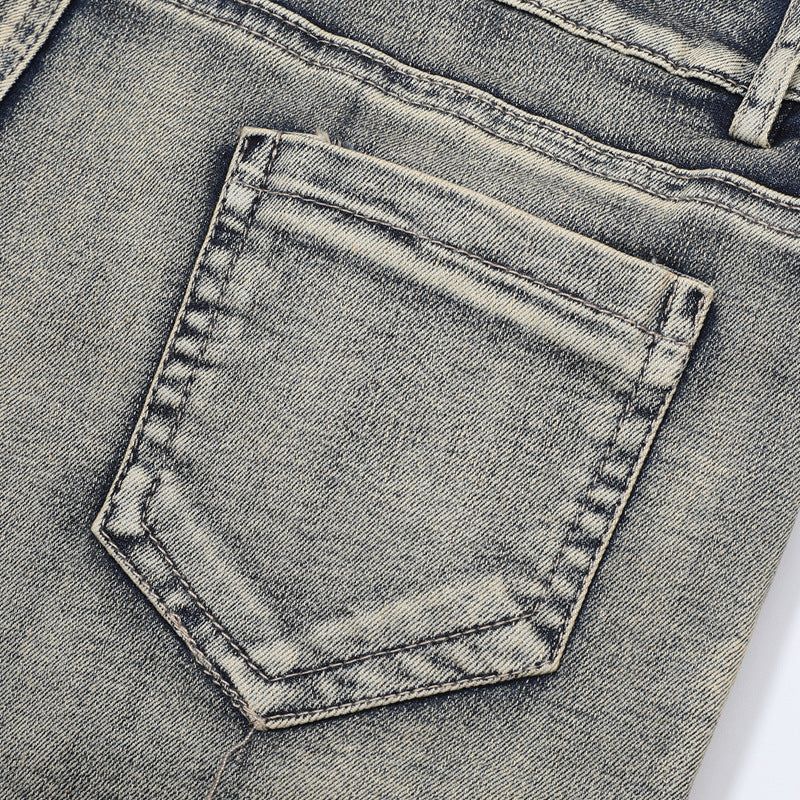 Demi Zip Denim Skort