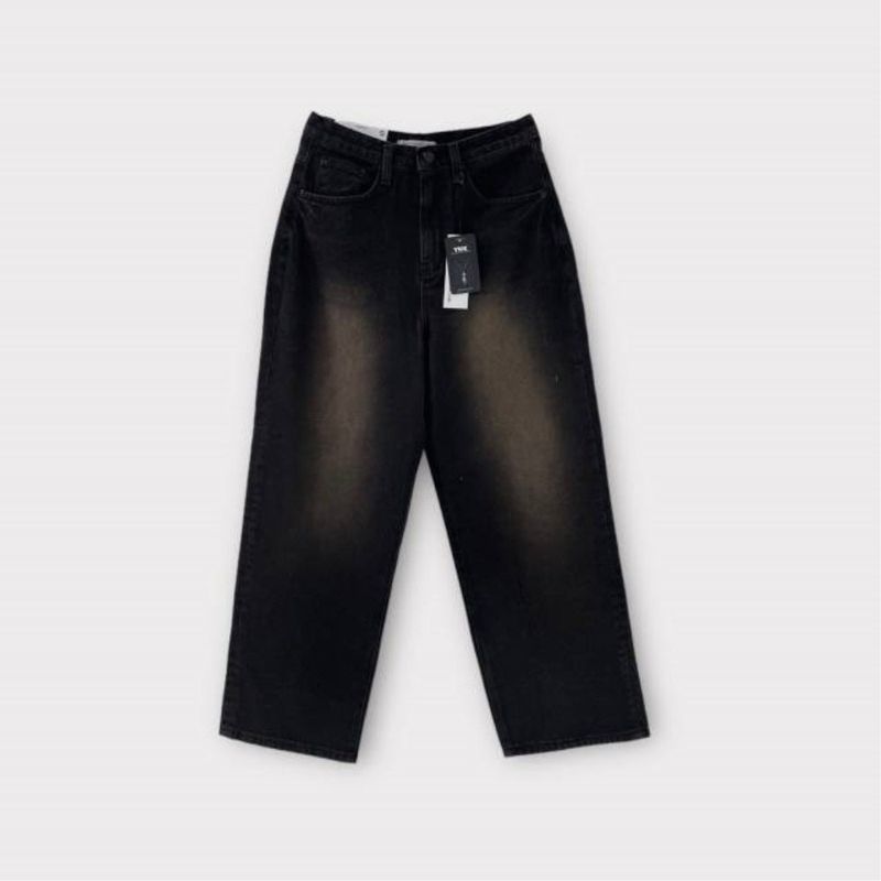 Garment dying denim pants