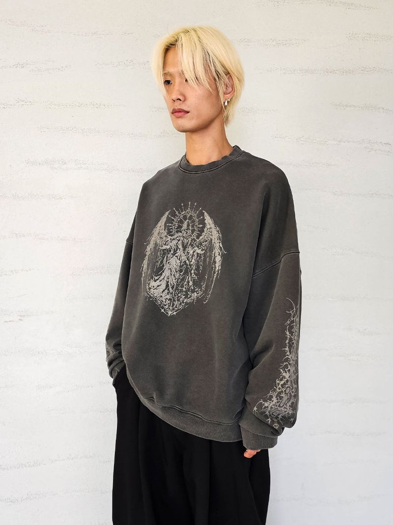 VENTIQUE Pigment Gabriel Sweatshirt 3colors