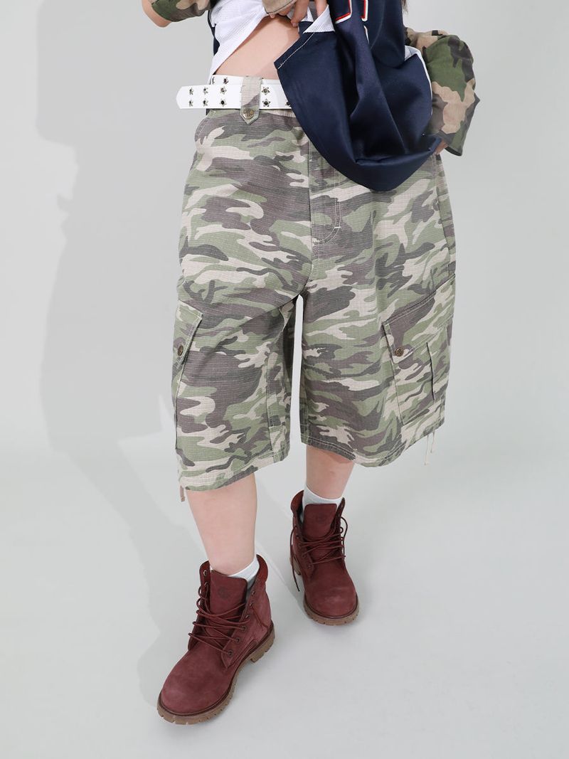 NYXX（エヌワイエックスエックス）の「PATTERN CARGO HALF PANTS (CAMO)（Pants）」