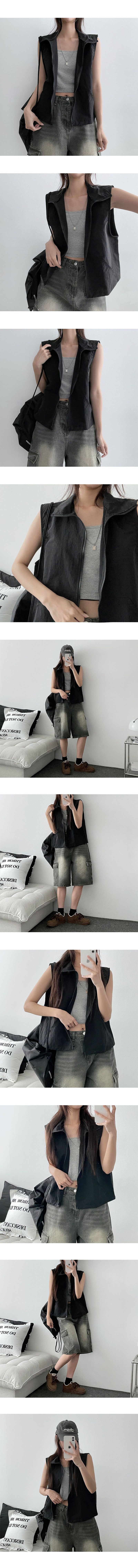 Illybasrak vest zip-up