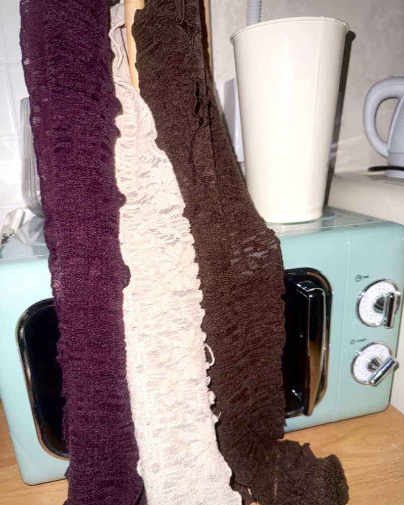 (3color) Bouclé Flower Wave Muffler